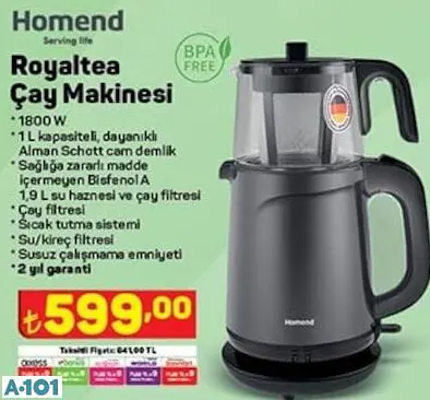 HOMEND ÇAY MAKİNESİ HOMEND ÇAY MAKİNESİ